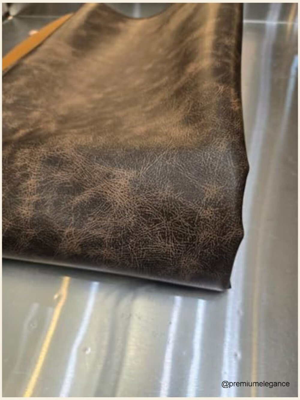 5 Yards Soft Faux Leather Fabric for Upholstery DIY Projects - Picture 4 of 7